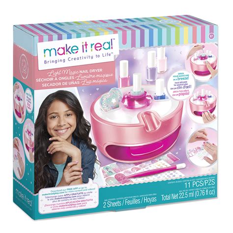 Get the Perfect Gel-Like Finish with the Make it Real Light Magic Nail Dryer
